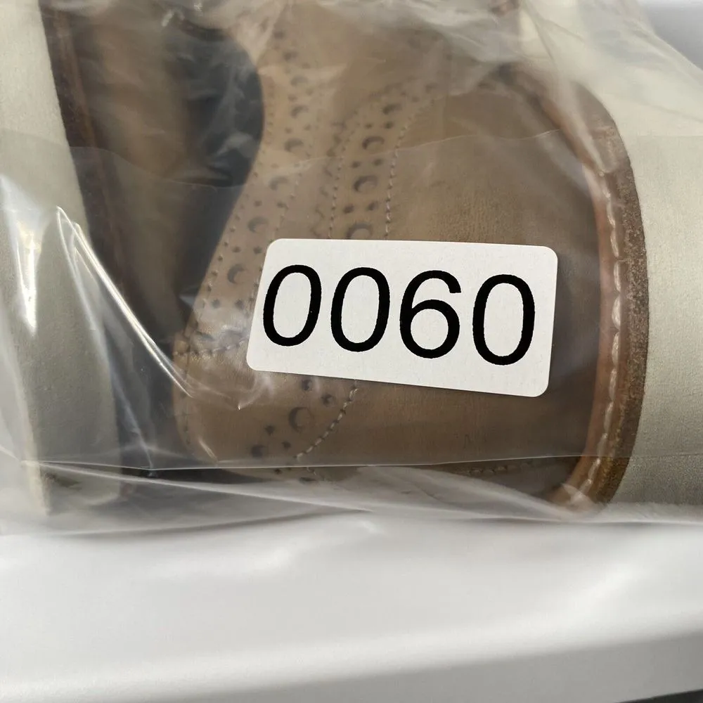 Lloyd Brogue Double Monk Beige Patent Leather Women Shoes Sz‎ 4.5 fits up a size Tan Size undefined - Image 13