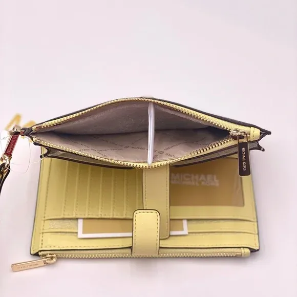 Michael Kors DoubleZip Wallet Wristlet Phone Case - Image 4