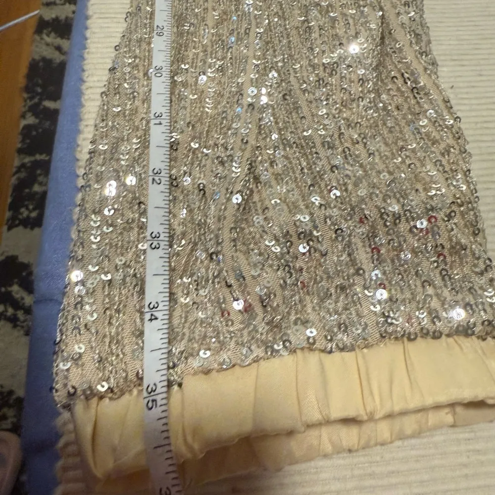 Style Rack Silver Sequin Joggers - Image 5