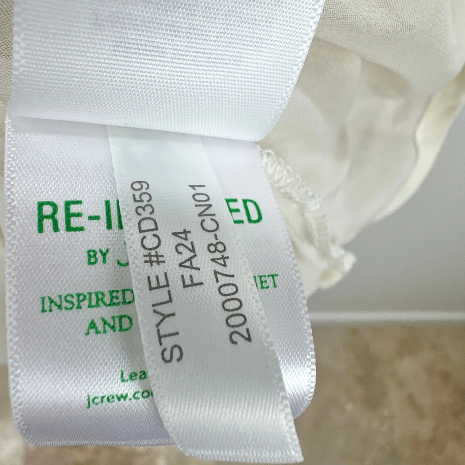 J.Crew Pointelle Sleeveless Sweater Dress Natural Beige Resort Boho Medium NWT - Image 11