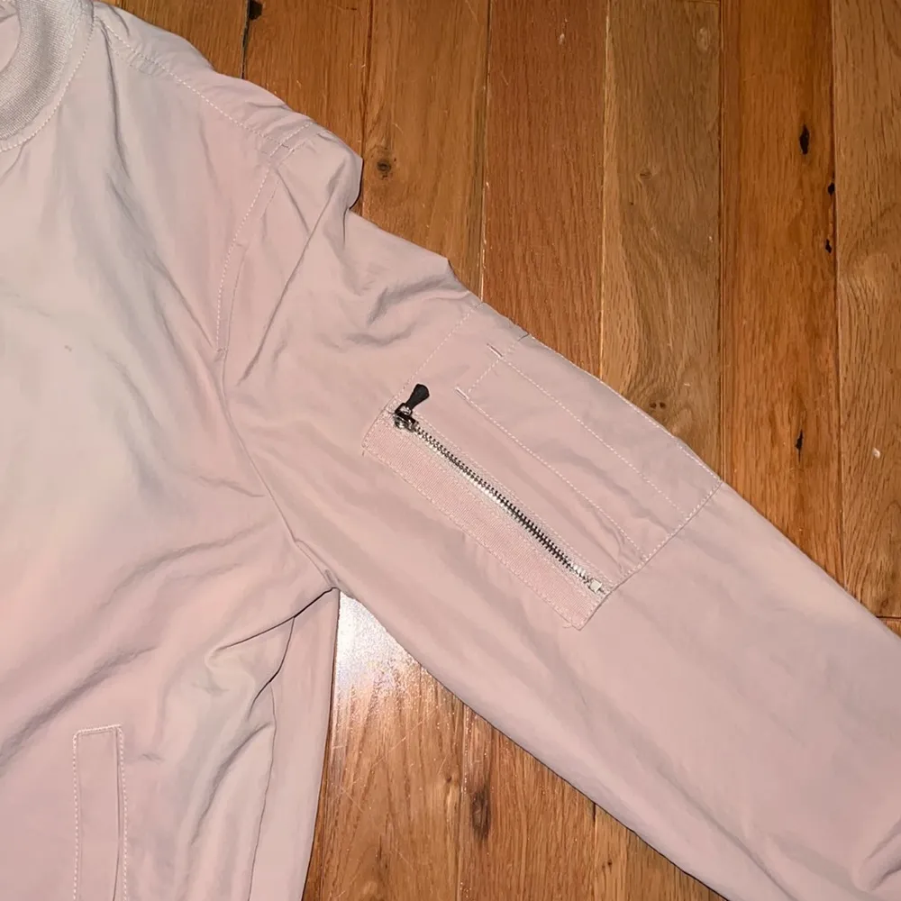 Zara blush pink bomber jacket - Image 5