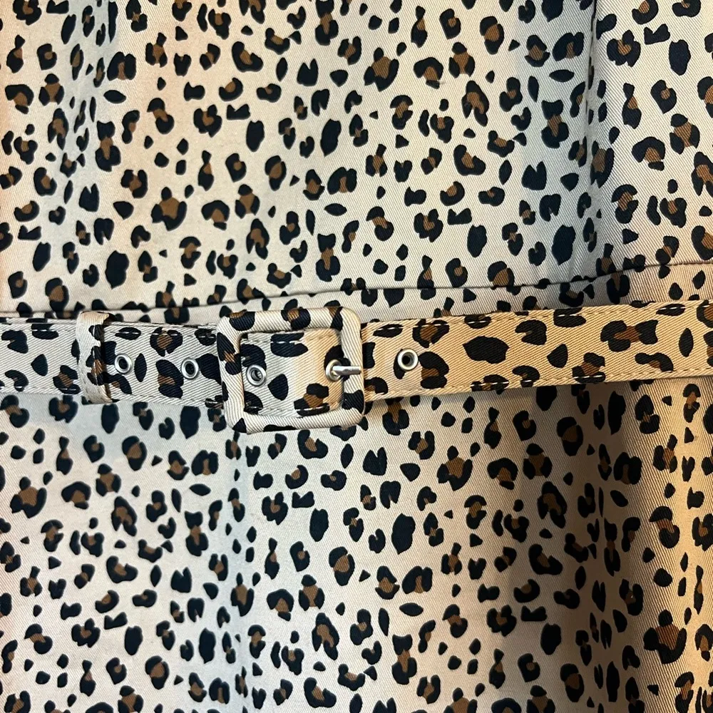 J.Crew  Leopard Sheath Dress size 4 - Image 9