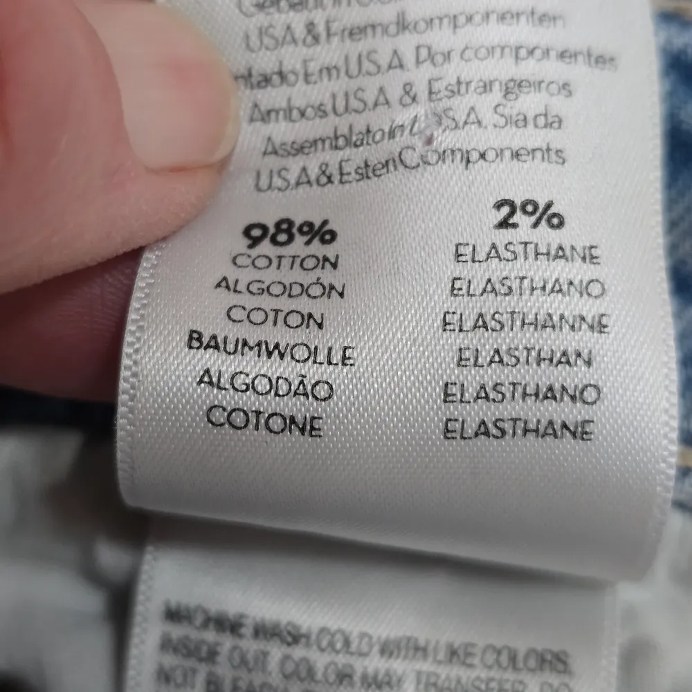 Mother Seperior The Tomcat High Rise Button Fly Straight Leg Ankle Jeans Size 26 Blue - Image 12