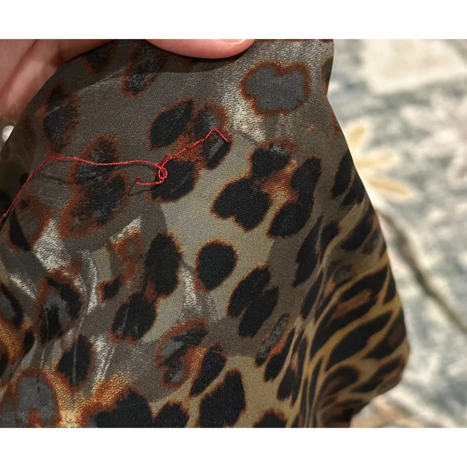 GUESS Leopard Print Jogger Pants - Image 6