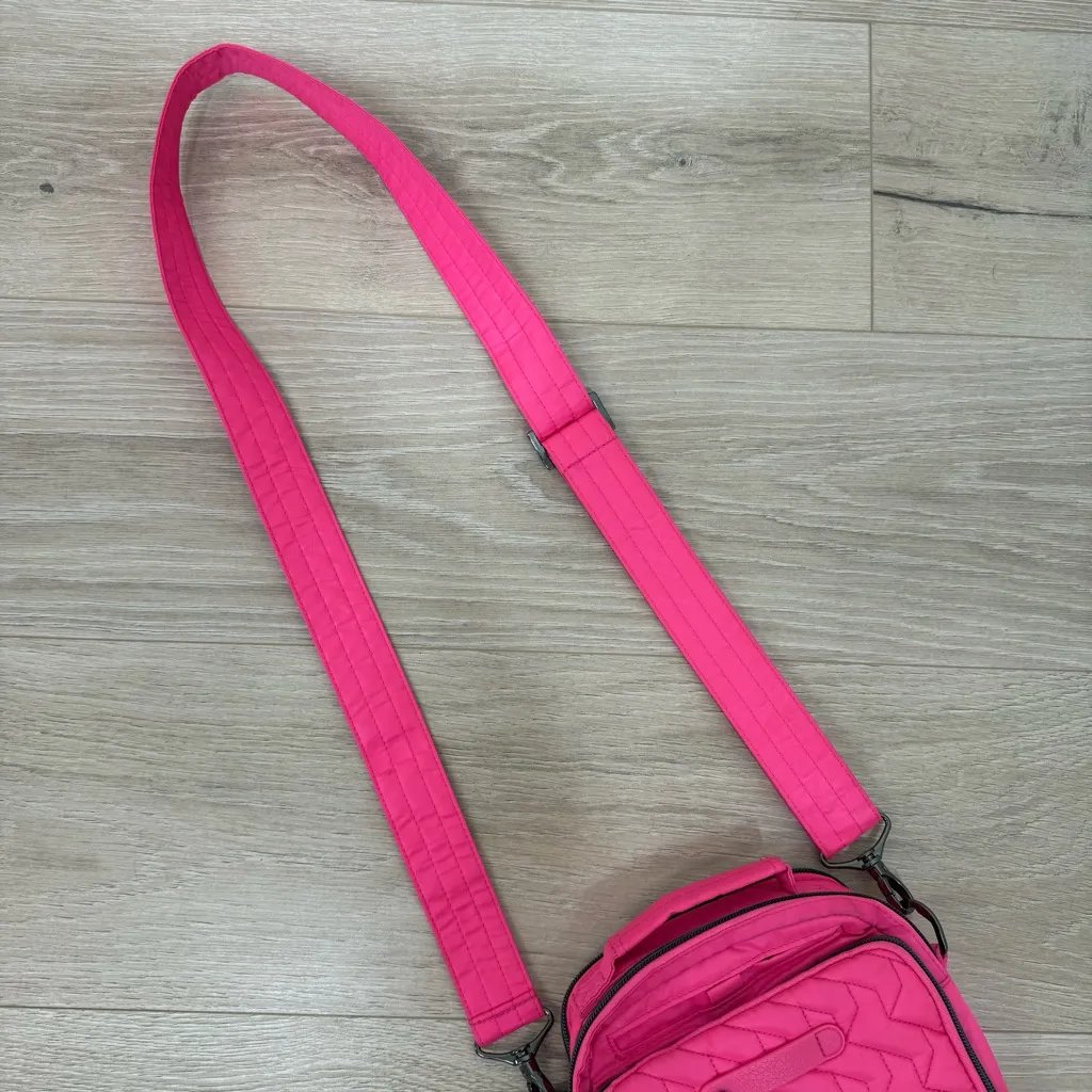 Lug Neon Pink Skeeter Convertible Crossbody - Image 3