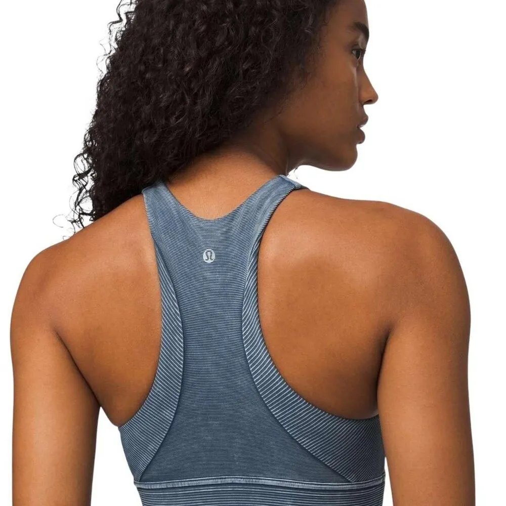 Lululemon Bob and Weave Bra Washed Night Diver - Image 2