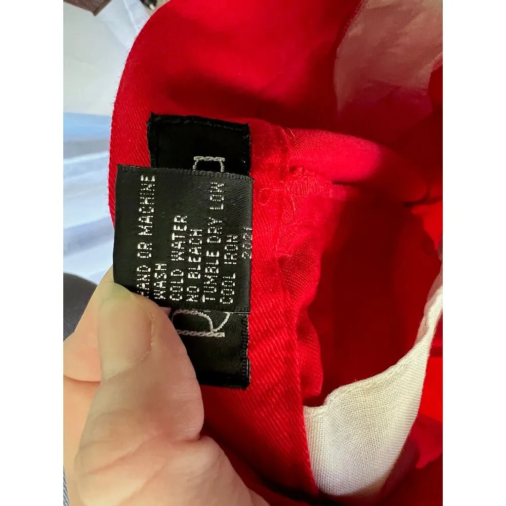 Rafaella high waisted shorts red NWT - Image 10