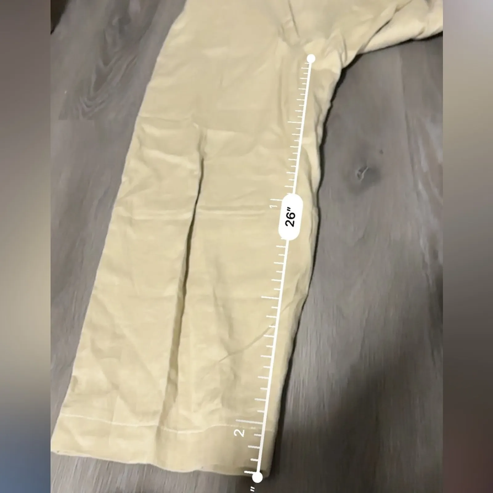 ATM Anthony‎ Thomas Melillo Cropped Linen Wide Leg Pants in Beige Sz 2 NEW - Image 13