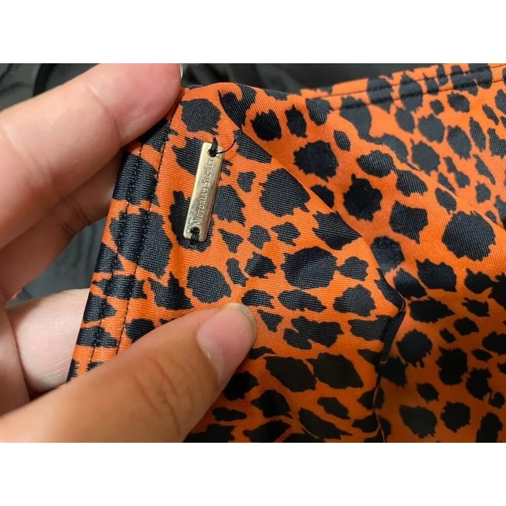 Victoria's Secret The Forever Push-Up Leopard Print One Piece Swimsuit M - Image 6