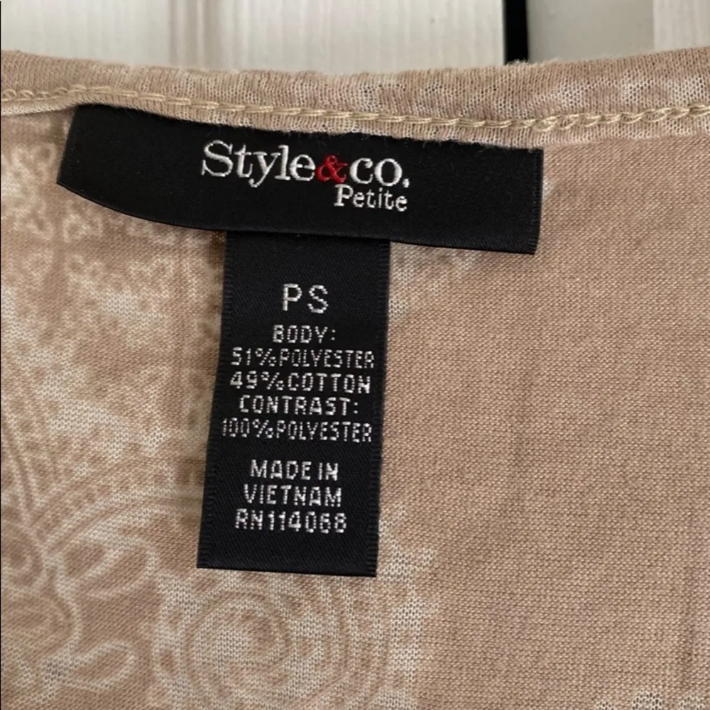 Style & Co by Macy’s Paris Themed Top - Image 5