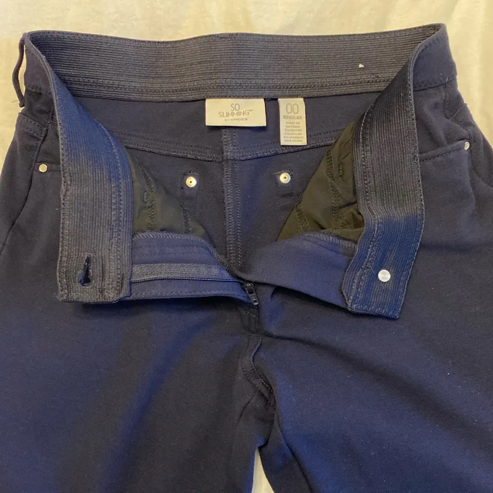 Chicos Navy Blue Pants - Image 2