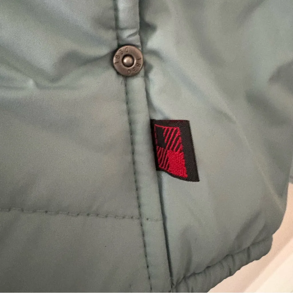 Woolrich  Women's Jacket Quilted Collared Snap Front Bluegrass Green Size M - Image 6