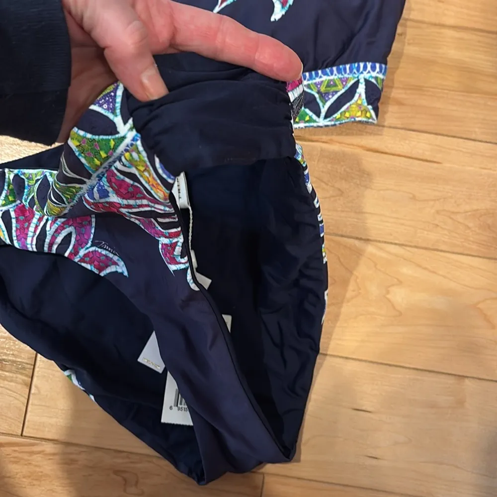 Trina Turk Navy and Multicolor Bikini - Image 4