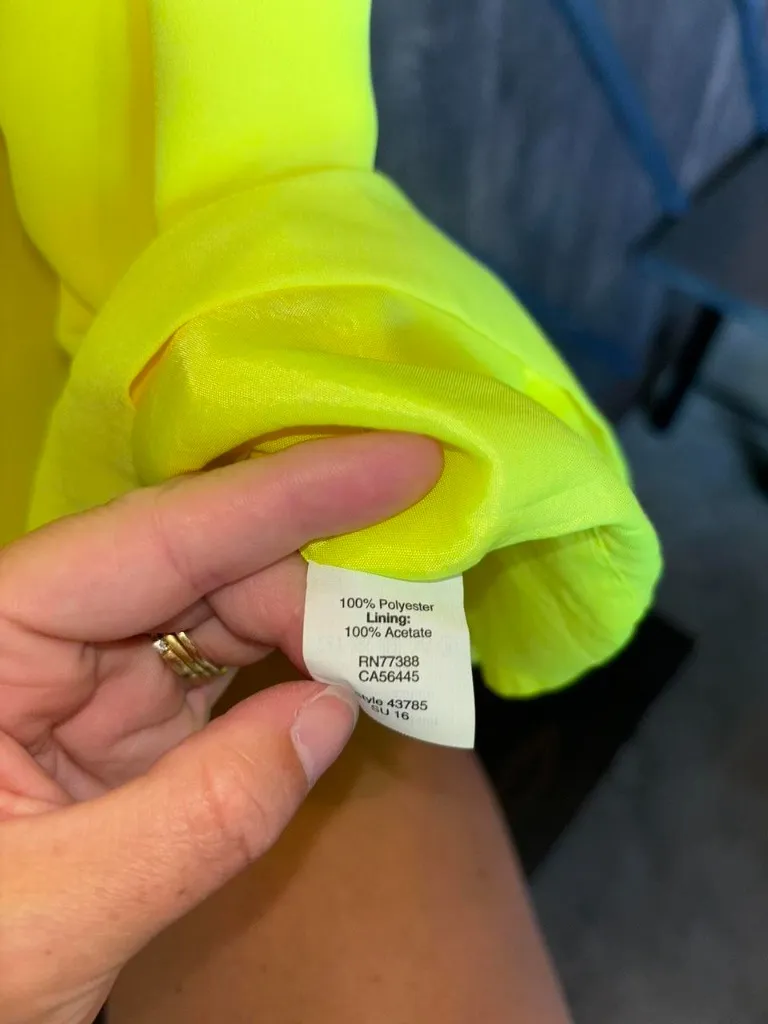 J.Crew neon yellow dress - Image 5
