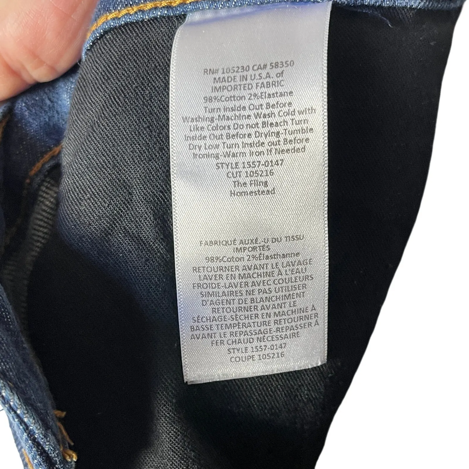 CURRENT/ELLIOTT Women’s The Fling Slim Boyfriend Relaxed Jean size 29 - Image 7