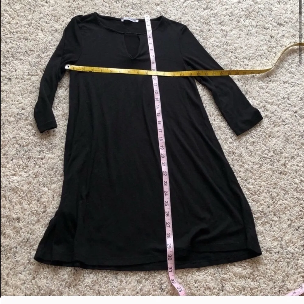 Pull&Bear keyhole elbow sleeve tunic top - Image 3