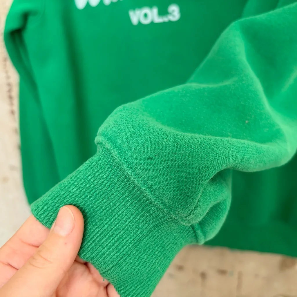 White Fox Offstage Sweater in Amazon Green - Image 8