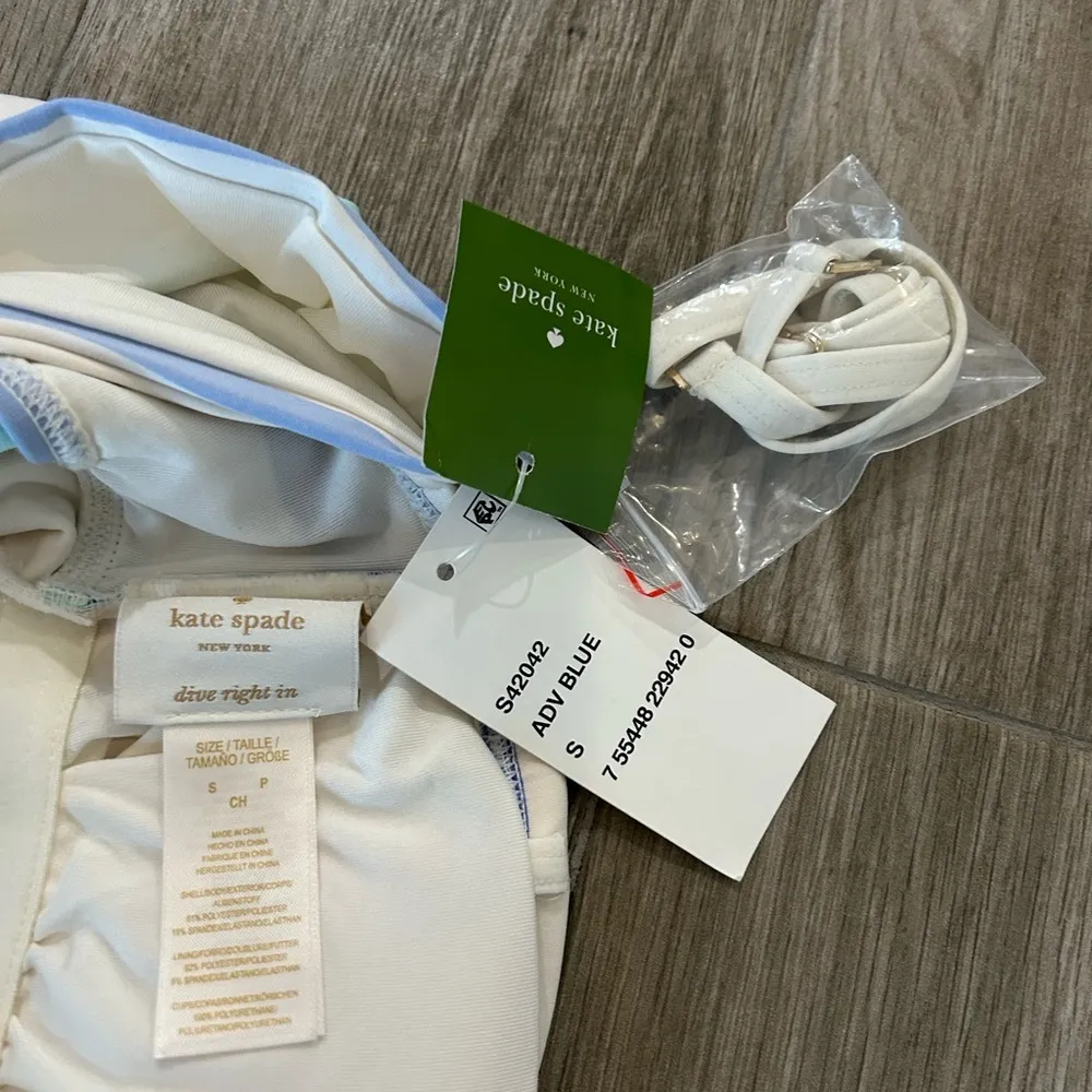 Kate spade Striped Blue and White Tankini Top - Image 6