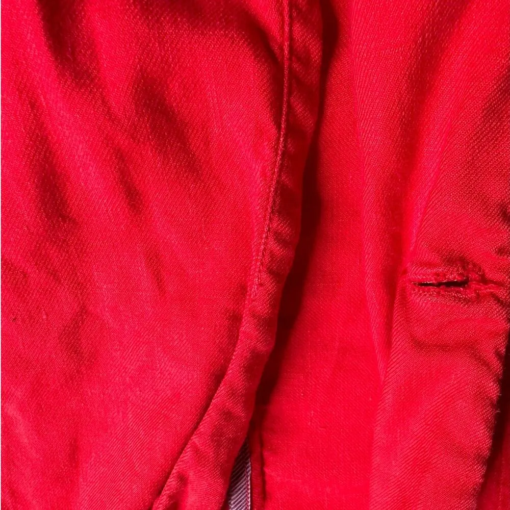 Level 99: Red Linen Blazer - Image 10