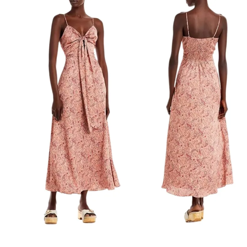 Lucy Paris Jelena Paisley Print Dress Size XS - Image 10