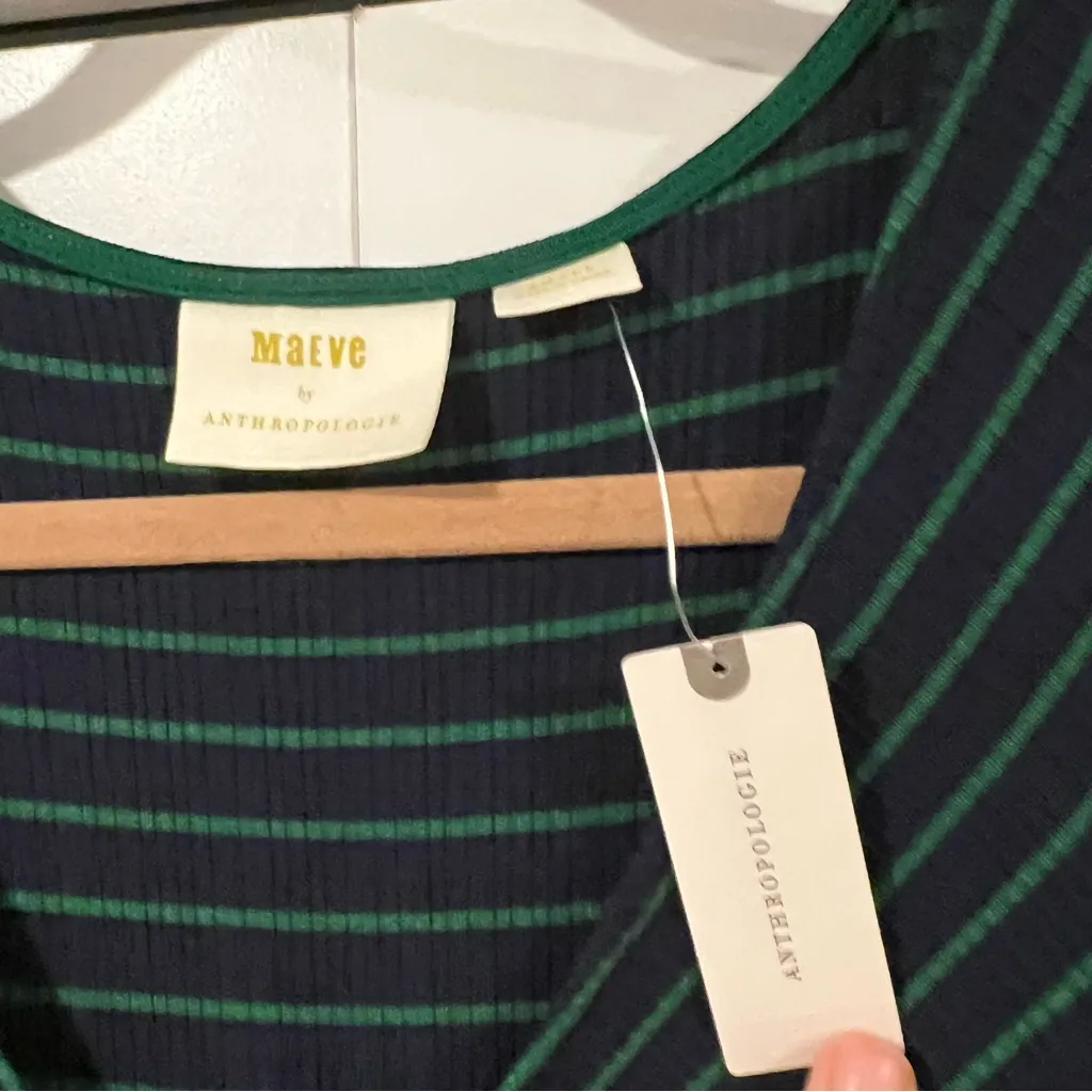 Maeve anthropologie Flores Striped Dress small‎ - Image 9