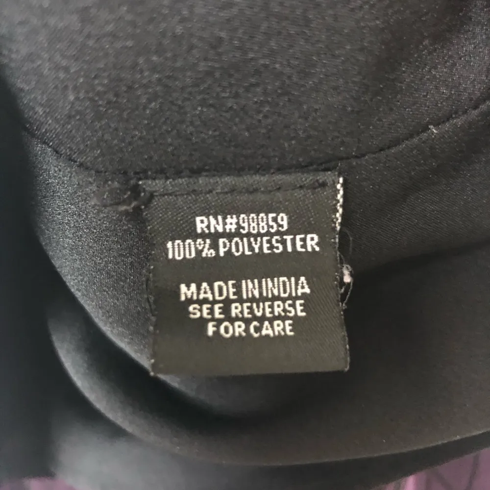 W118 by Walter Baker Purple and Black Racerback Swing Tank - Image 8