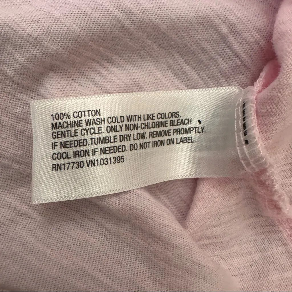 UNIVERSAL THREAD bubble gum pink short sleeve, v neck tee shirt, size XXL - Image 6