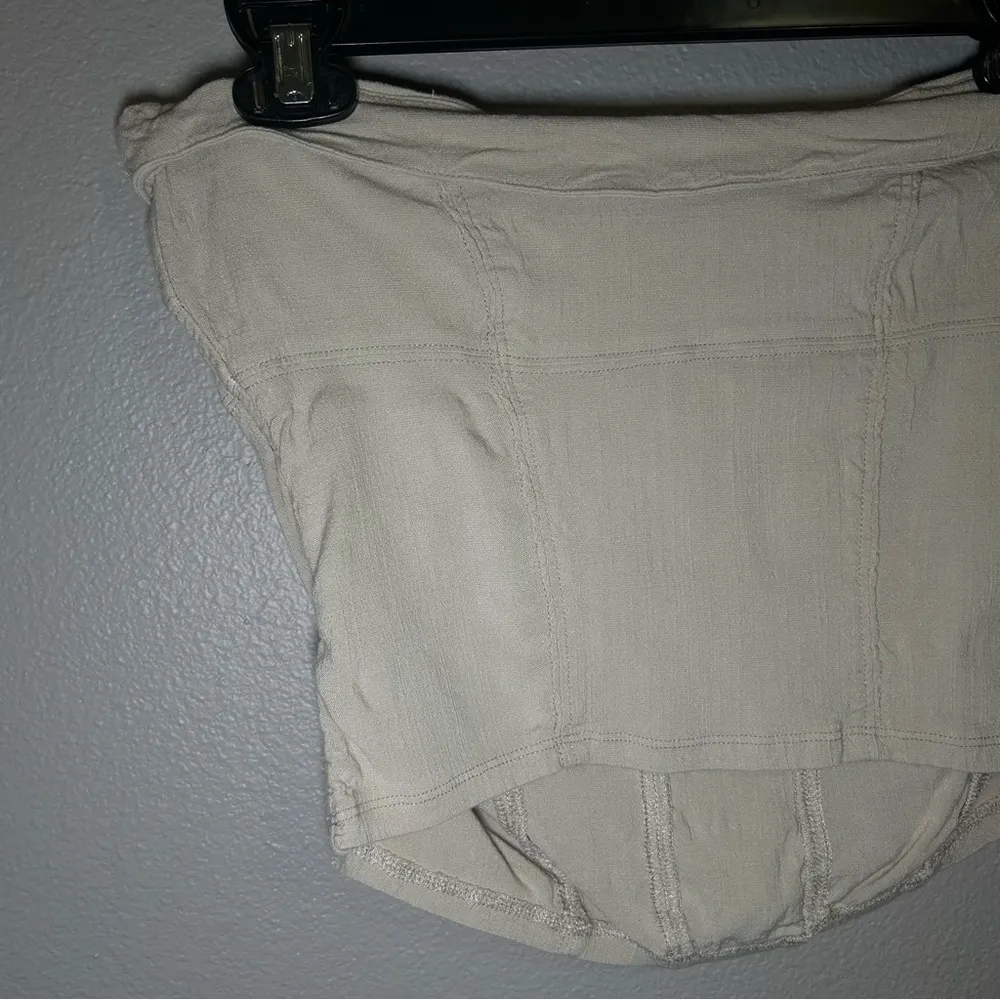 Free People You Too neutral cream tube top women’s size large - Image 7