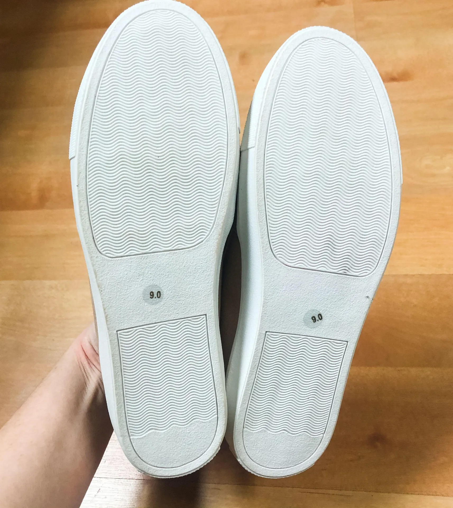 Tan & White Slip On Whilma Sneakers - Image 7