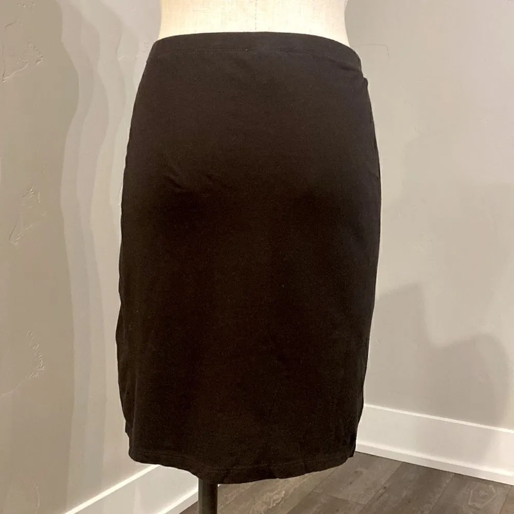 Mossimo Brown Cotton Skirt Brown Size XS - Image 2