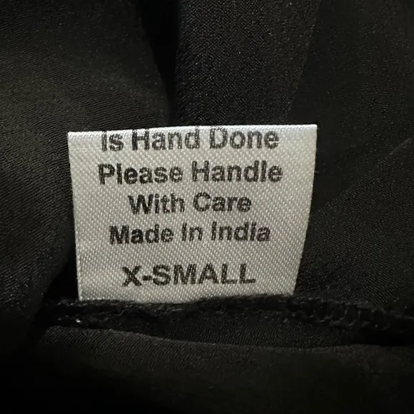 Jen’s Pirate‎ Booty Black Gold Sequin Mesh Mini Dress XS Art Deco - Image 12