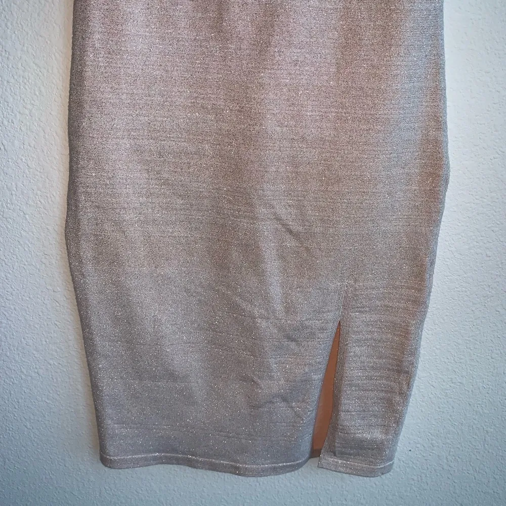 Endless Rose Pink Metallic Dress S - Image 4