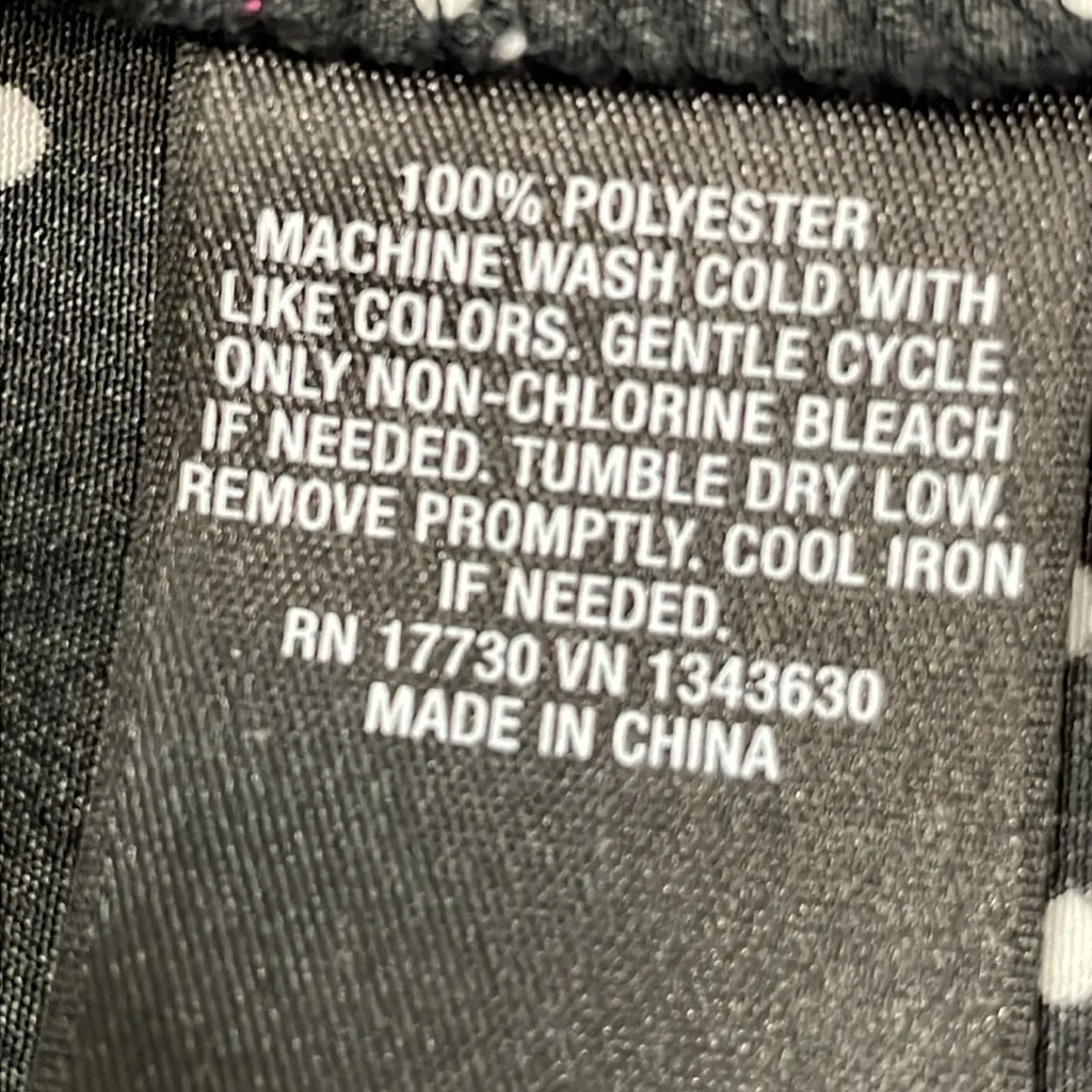 Mossimo Supply Co. Black Dress with White Dots Size M - Image 7