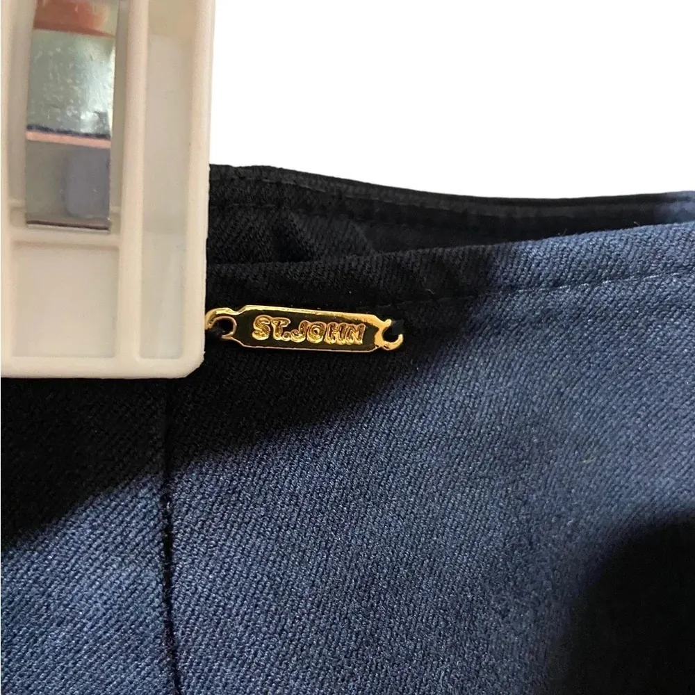 St John Sport by‎ Marie Gray Black Pants Size 12 - Image 4