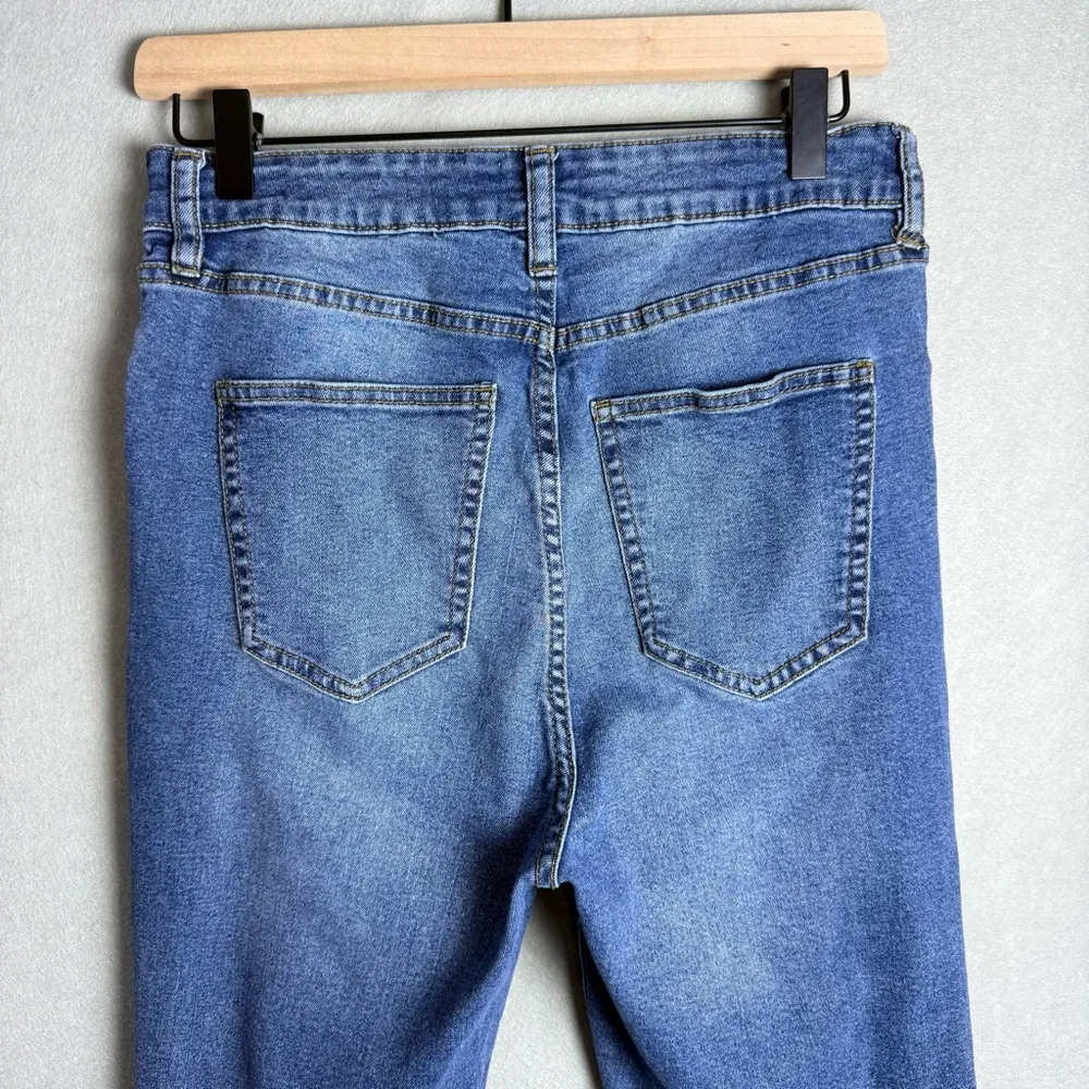 91 Cotton On Women’s Distressed High Grazer Skinny Denim Jean size 8 - Image 5