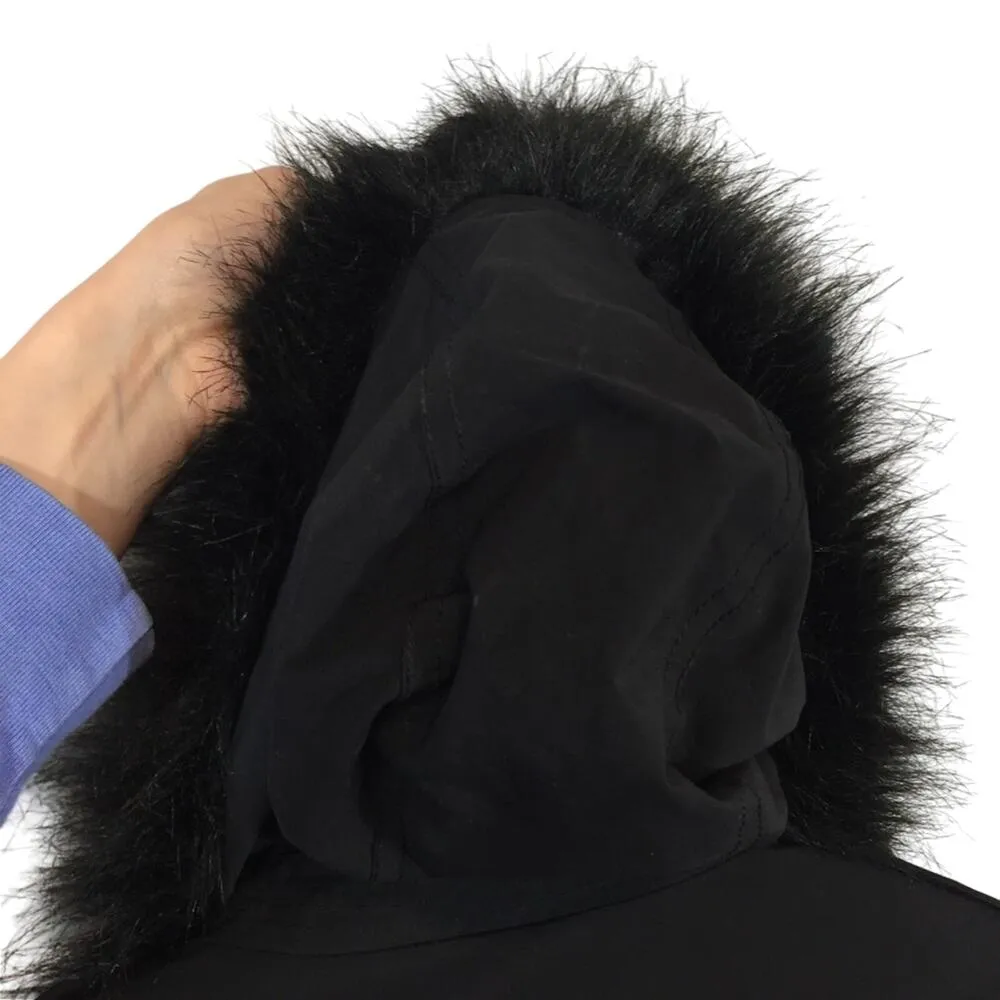 BANANA REPUBLIC Down Filled Faux Fur Parka Jacket - Image 8