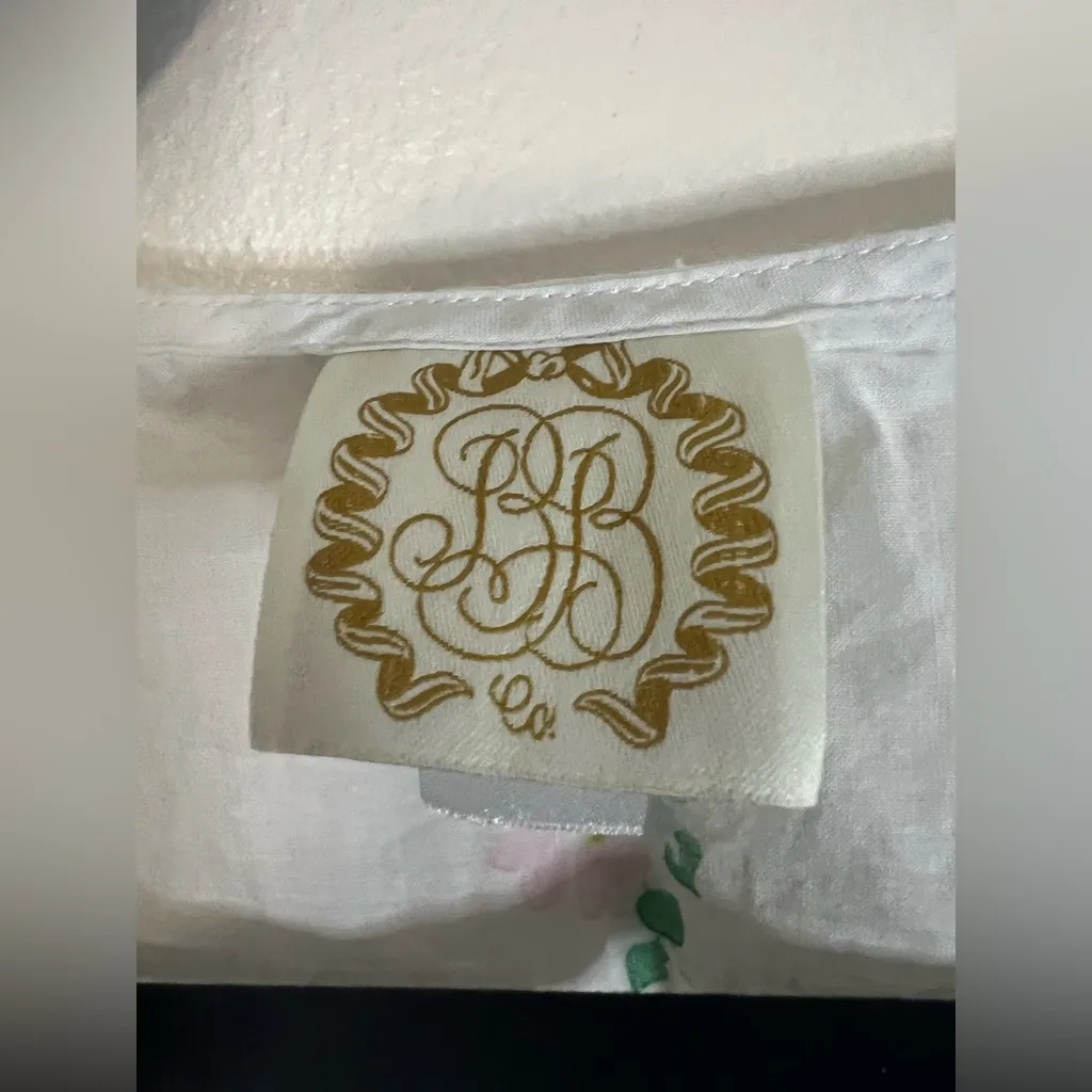 Beaufort Bonnet Co. Floral Cotton‎ Tunic OS White Pastel Caftan Cover - Image 4