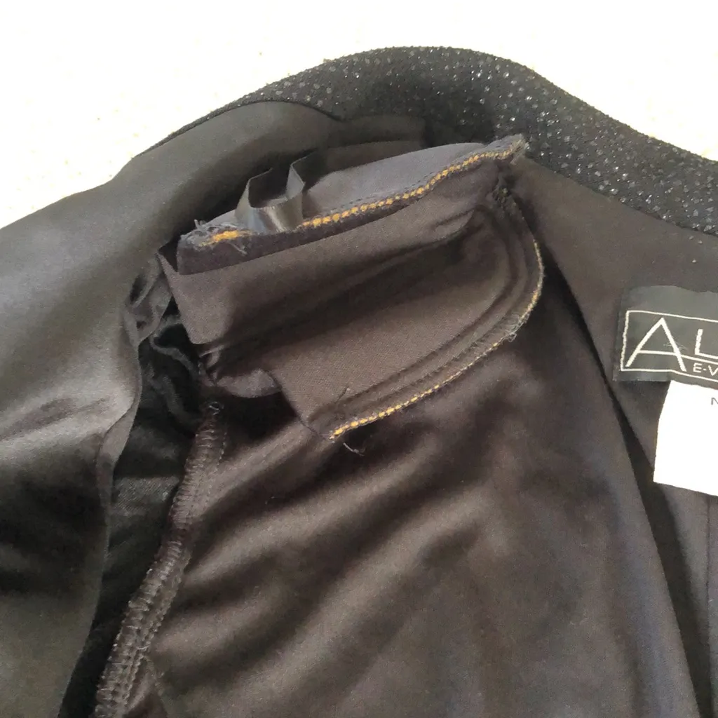 Alex Evenings Women’s Sparkly Blazer - Image 8