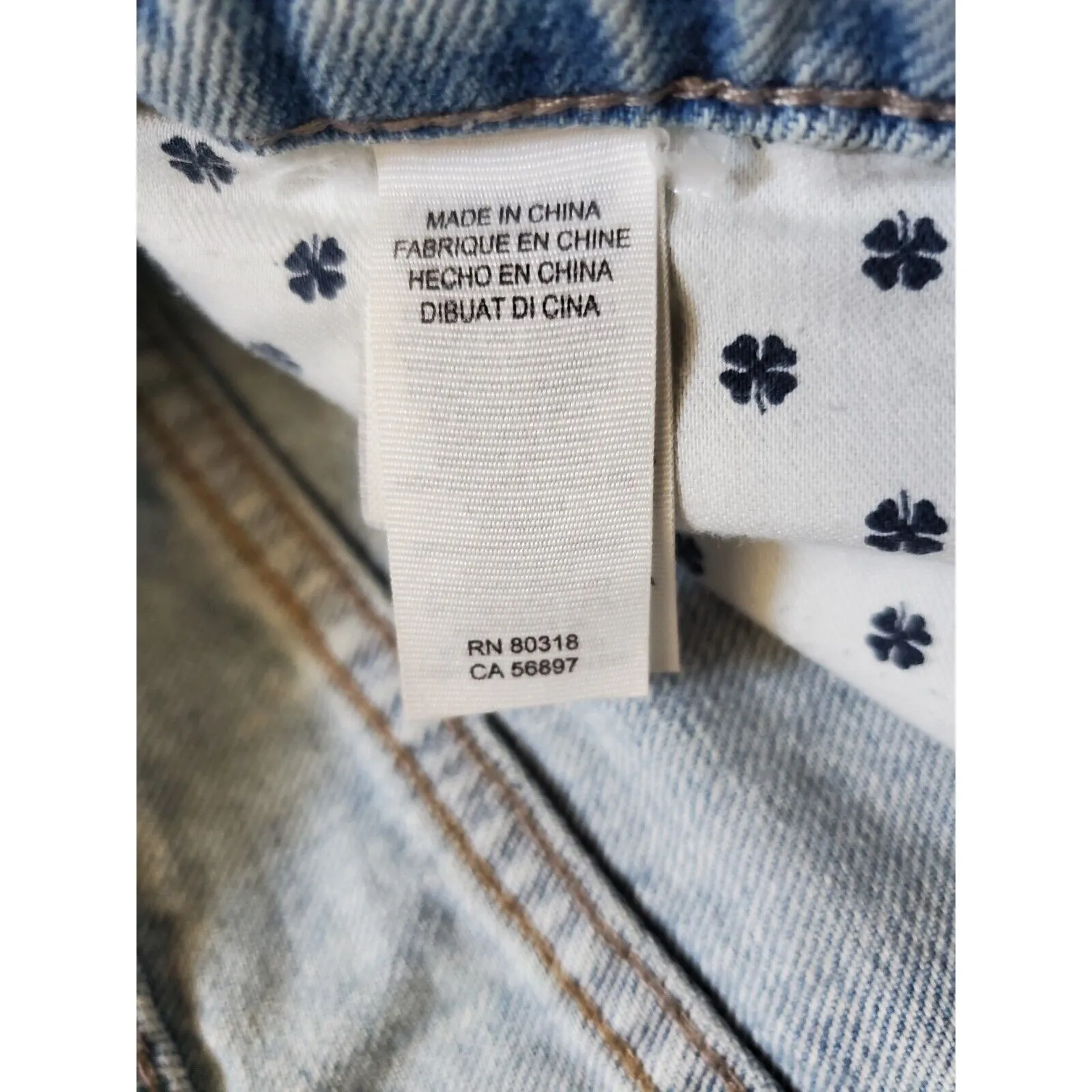 Lucky Brand Shorts Women 6 Boyfriend Denim 100% Cotton Light Blue Summer Classic - Image 3