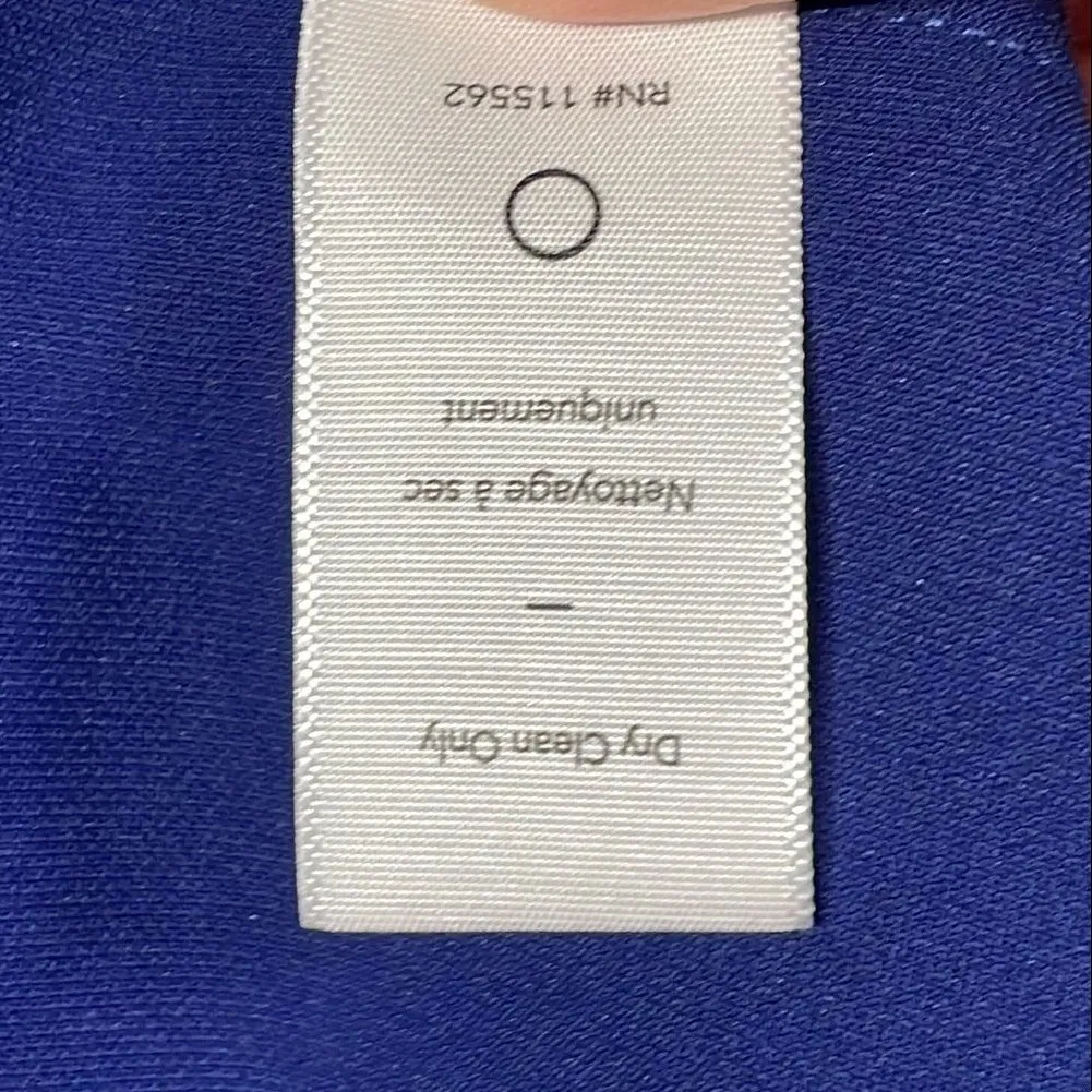 Likely Elegant Blue Off-Shoulder Dress Size 8 NWT - Image 10