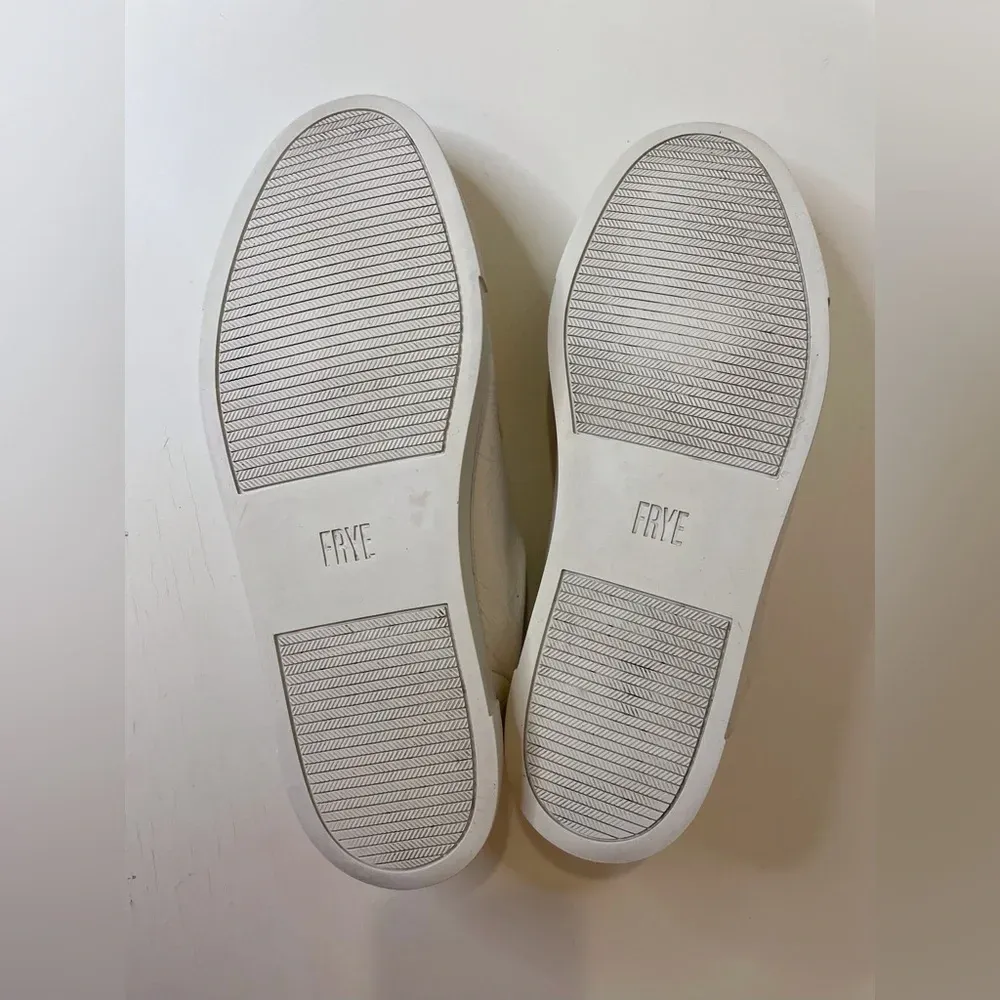 Frye Women’s‎ Ivy Court Low Lace White Leather Sneakers Size 7.5 - Image 10