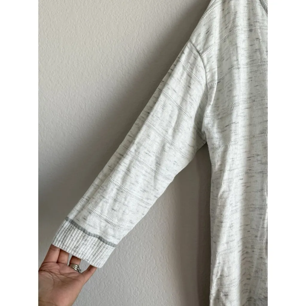 The Oprah Magazine Collection Talbots Woman Sweater VNeck Long Sleeve Gray Sz 1X - Image 6