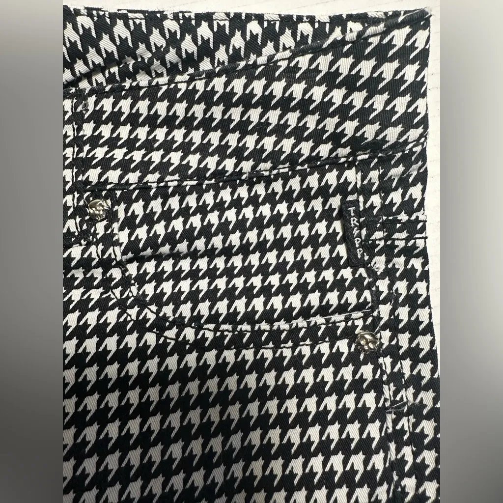 TRIPP NYC Dang Goodman Size 5 Black White Houndstooth Skinny‎ Jeans Punk Goth - Image 11