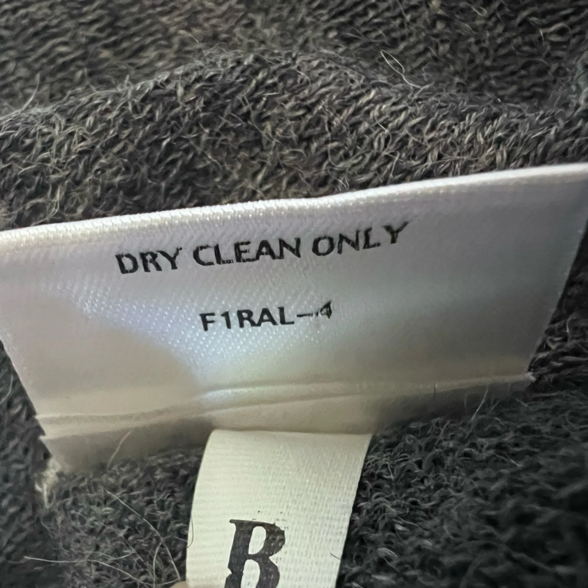 Eileen Fisher 100% Baby Alpaca Gray Knit Cowl Neck Sweater Tunic / Mini Dress -M - Image 8