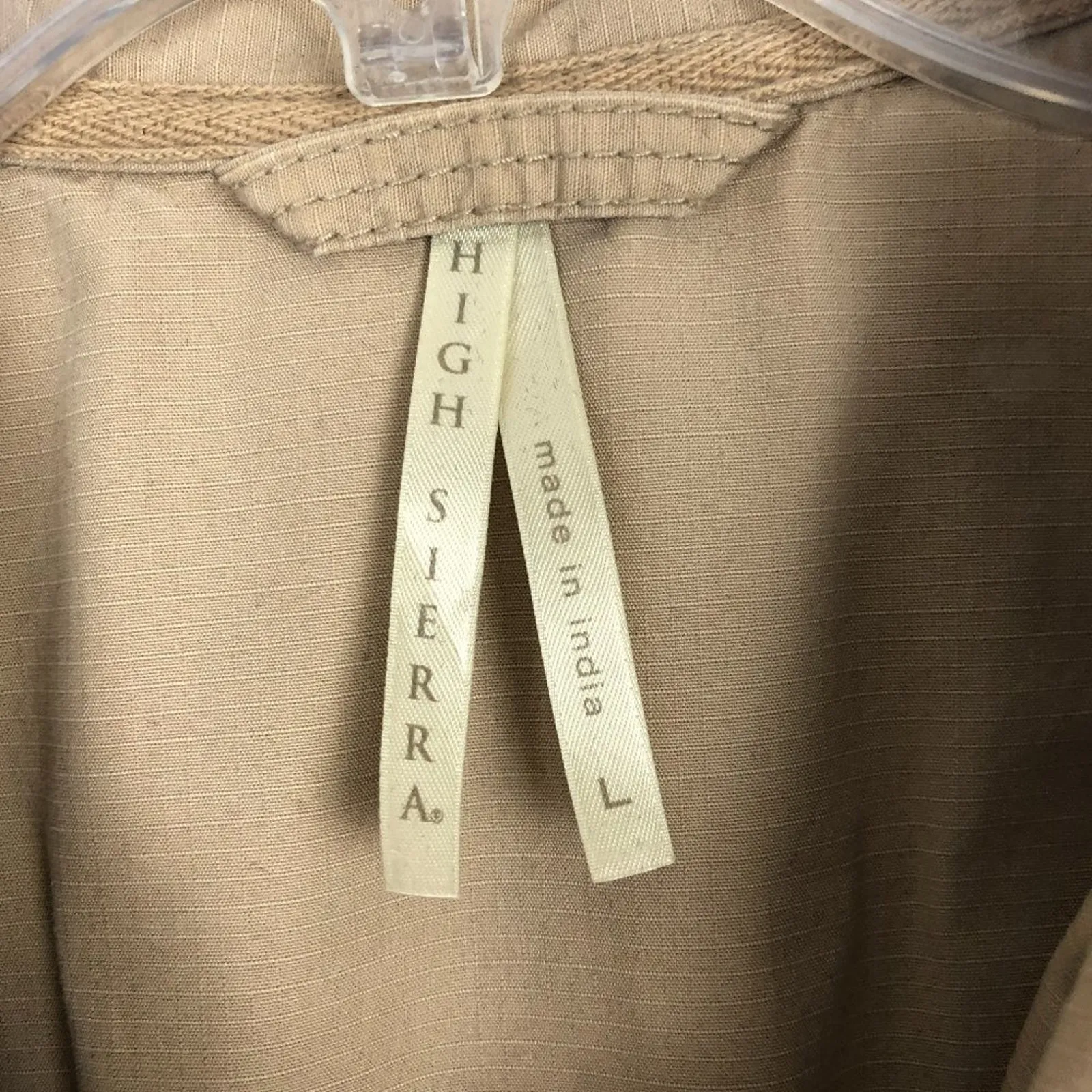 High Sierra Elbow Sleeve Button Down Blazer Juniors L - Image 2