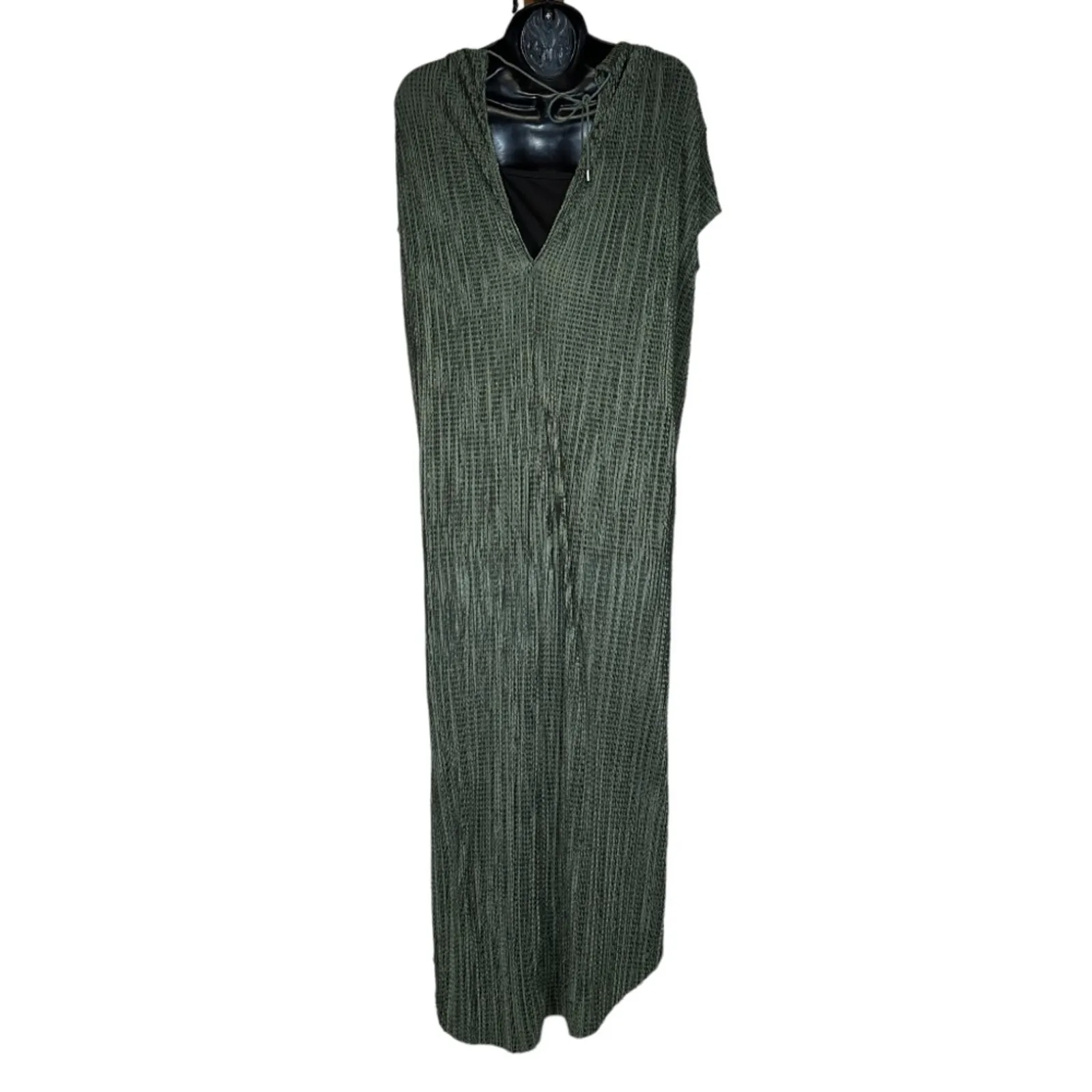 Anthropologie Sabina Musayev Renaissance Midi Dress Size XS‎ Green - Image 6