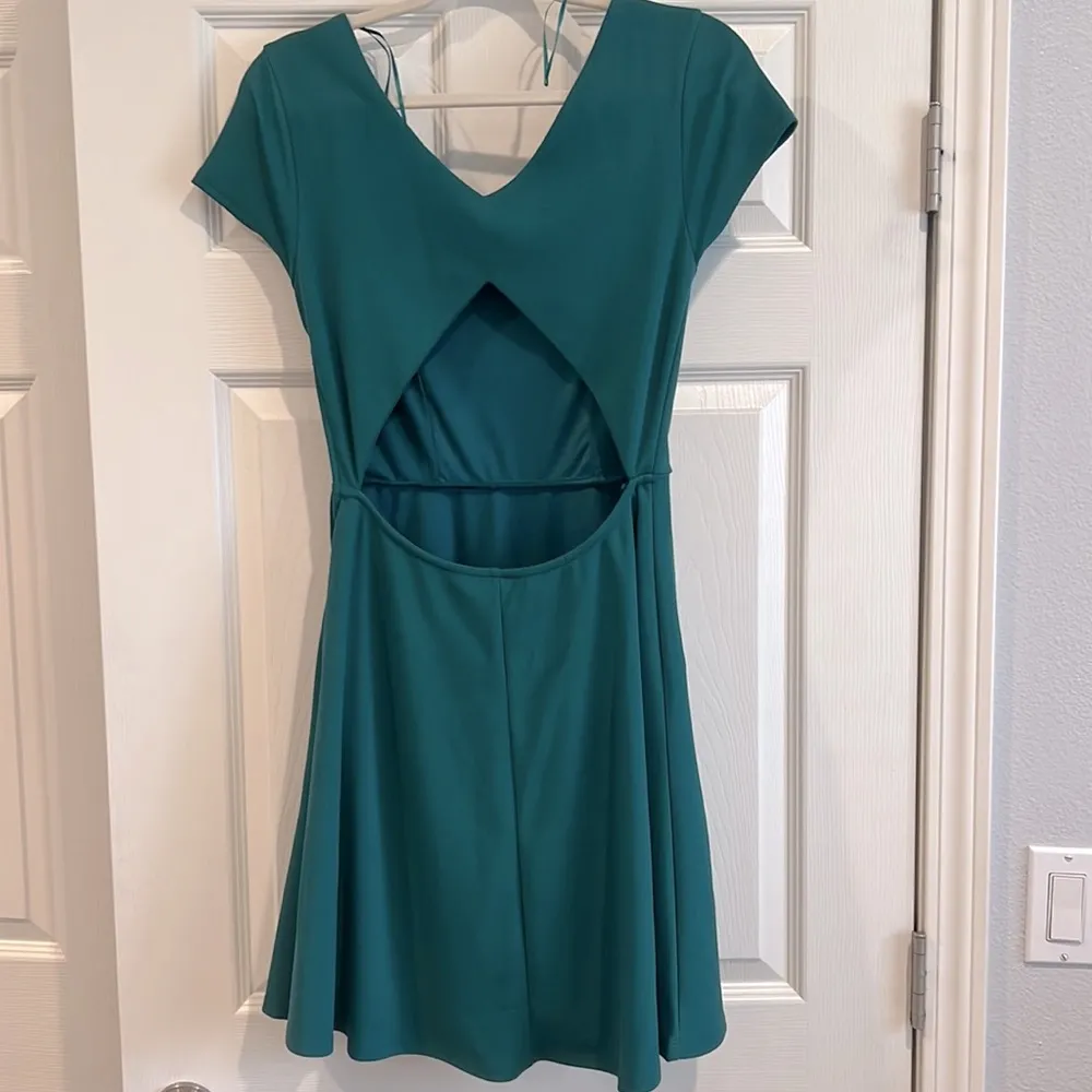 Dark green short dress - Image 2