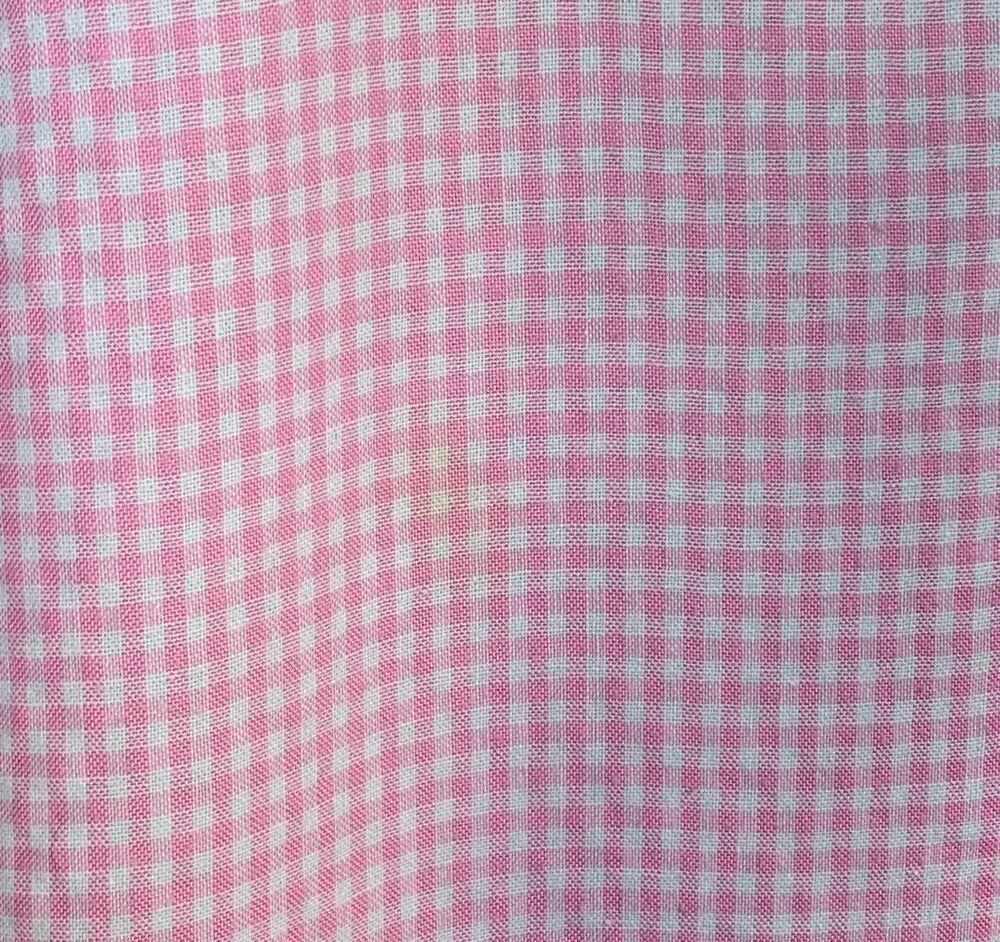 Vintage 80s Embroidered Shirt Pink Gingham Button Up Dalmatian Puppy Oversized White Size XL - Image 8