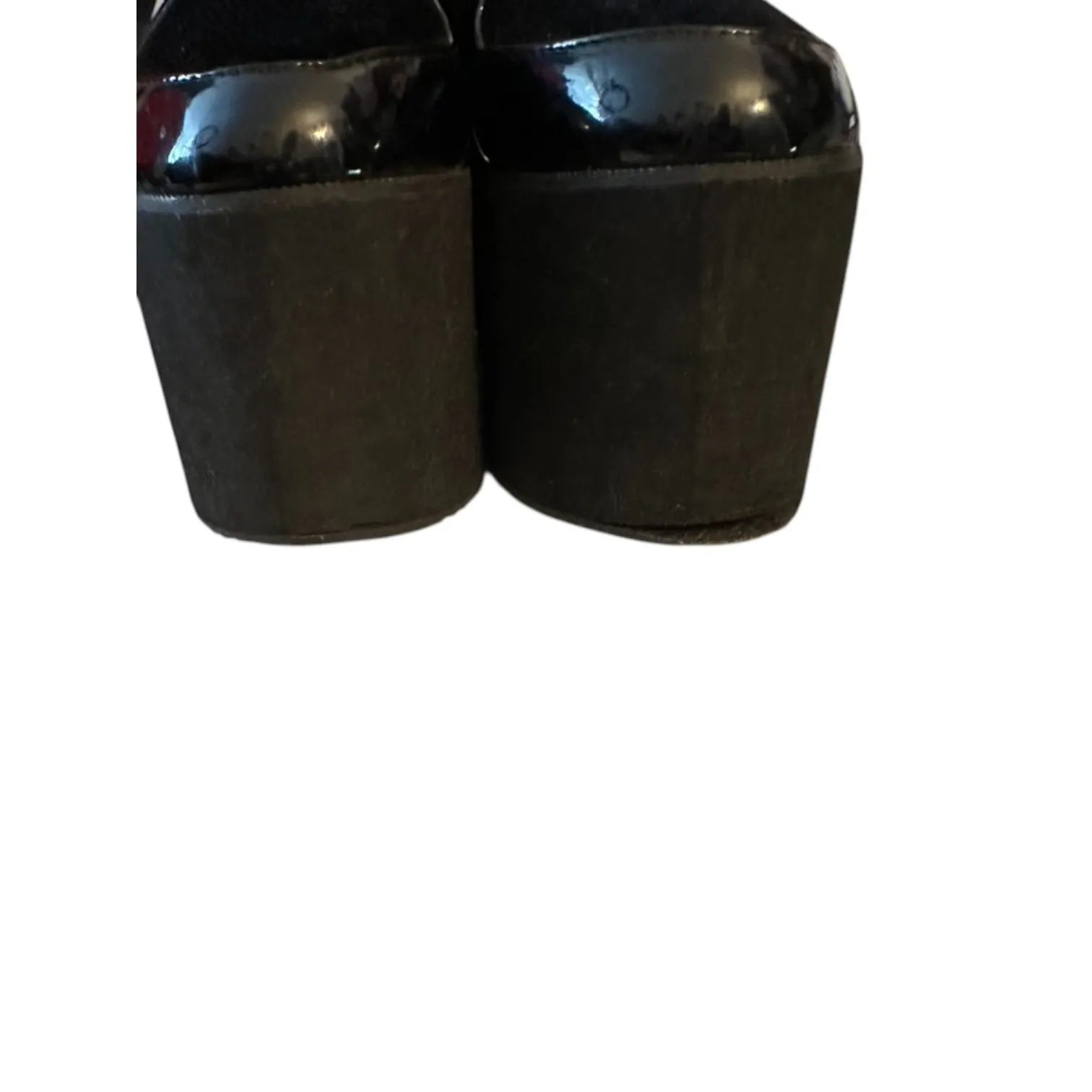 Iron Fist Creature of The Night Black Batwing Platform Shoes US 7 Goth Alt Punk - Image 4