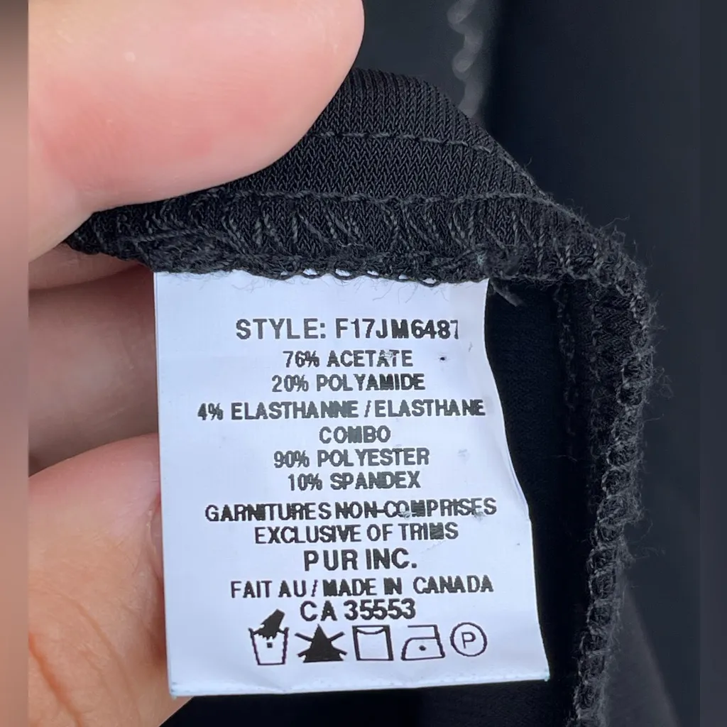 I by Iris Setlakwe Twinset, Contrast Stitch Trim size large Black - Image 7